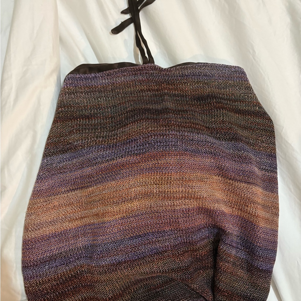 Missoni backless halter top